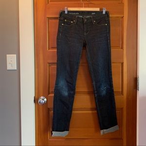 J Crew Matchstick Dark Wash Jeans